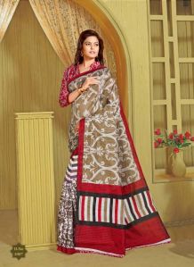 Sober fancy cotton saree