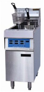 Electrical upright deep fat fryer