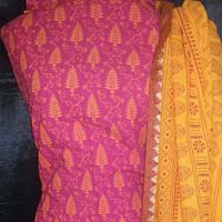 Hand Block Printed Dress Material