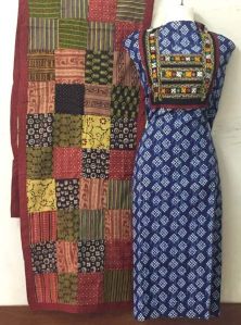 Kutchi Embroidery Dress Material