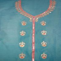 Ganth Unstitched Kurtis