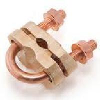 Brass Doubal Plate Earthing Clamp