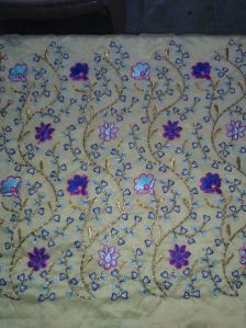 Multi zal embroidery fabric