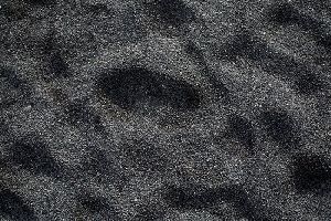black sand