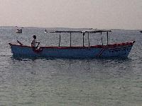 solar fishing boat