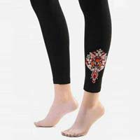 Embroidered Leggings