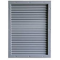 Steel louver