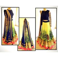 Greenish Lime Lehenga