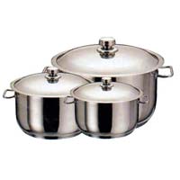 Stainless Steel kussinart Deep Sauce Pot