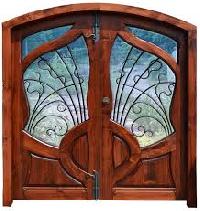 art wood door