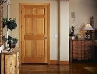 wooden interior door