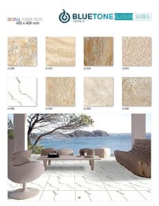 glossy digital floor tiles 40x40 mm