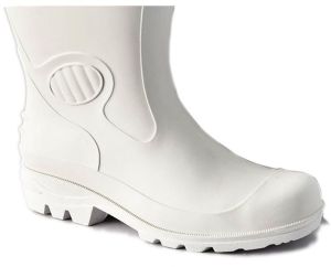 Short Safety Gumboots (Phantom White)