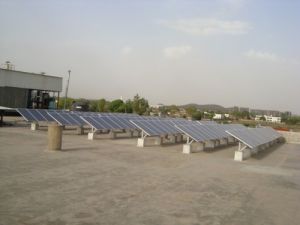 Solar Rooftop Mounting Structure