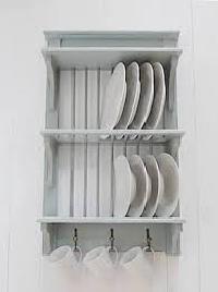 Kitchen plate rack