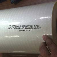 holographic thermal lamination film
