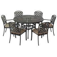 Metal Garden Table and Chair Set