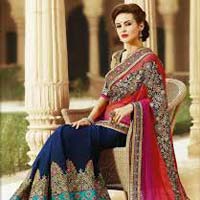 Embroidered Designer Saree