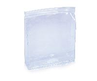 pvc transparent zip bag