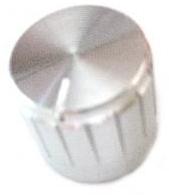 Aluminium knob