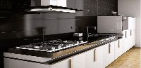 straight modular kitchen