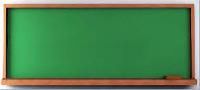 green chalkboards