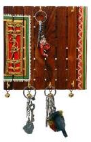 Dhokra Warli Keyring Holder