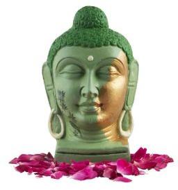 Green Buddha Head