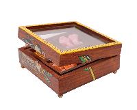 Ethnic Serving Box with Four Compartments