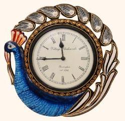 Peacock Clock