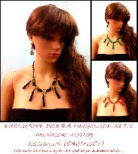 DOkra Necklace Handmade Tribal Indian Style Jewelry