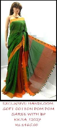 handloom cotton saree