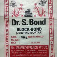 block bond joint mortar
