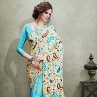 digital printed sarees