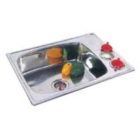 Stainless Steel Double Bowl Sink Without Dustbin