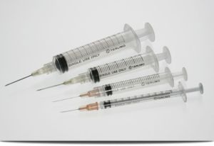 Syringe with Needles