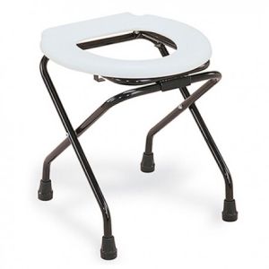 Folding Commode Stool with Lock