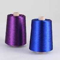 dyed viscose filament yarn