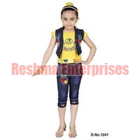 Girls Denim Capris