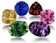 colored gemstone