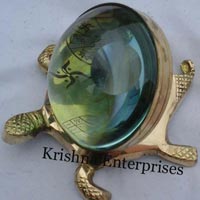 Brass Tortoise Yantra