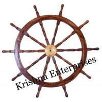 Nautical Wooden Ship Wheel