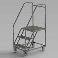 Wheeled Step Ladder