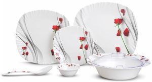 Dinner Set - Square Round Shape-tulip