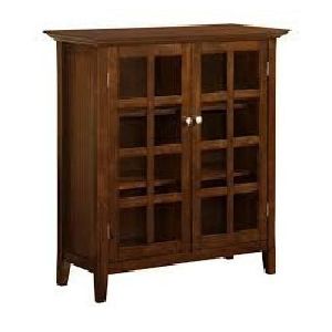 Dark Brown Wooden Cupboard