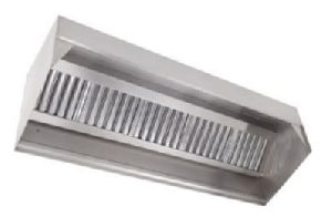 SS Exhaust Hood With Baffle Filters