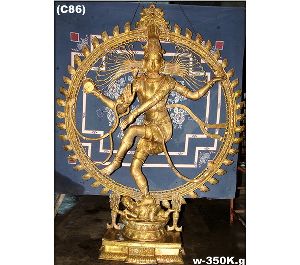 brass nataraja statues