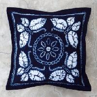 dyed cotton cushion cover