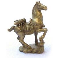 Brass Horse Statue