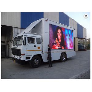 led screen mounted truck in tamildadu , Led video van in chennai
